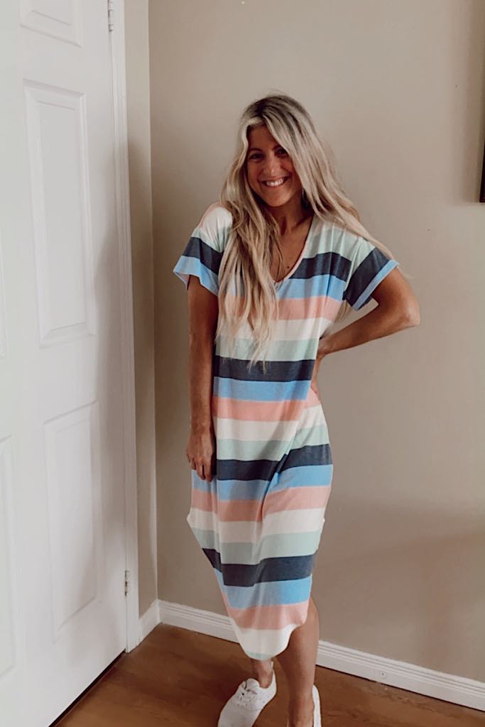 Kinsley Striped Dress- 2 New Colours