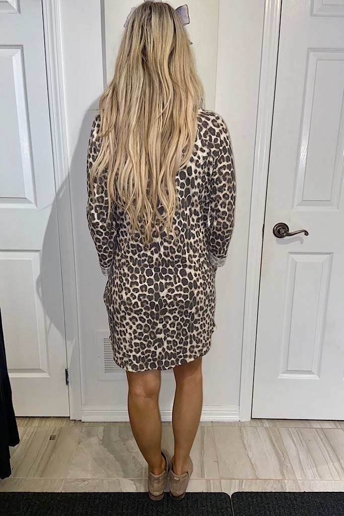 Leopard All Eyes On You Shift Dress