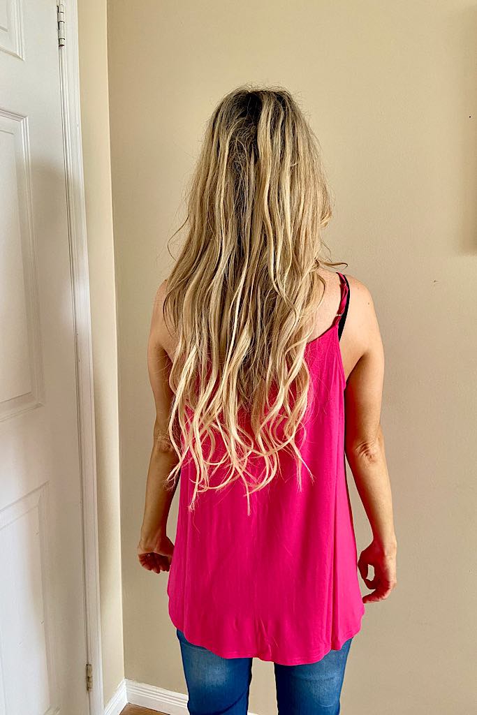 Fuchsia Dressy Adjustable Cami