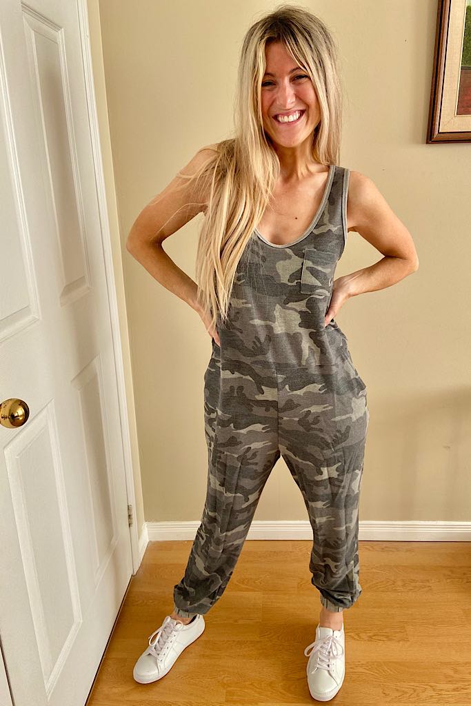 Pre Order Cozy Camo Night Jumpsuit