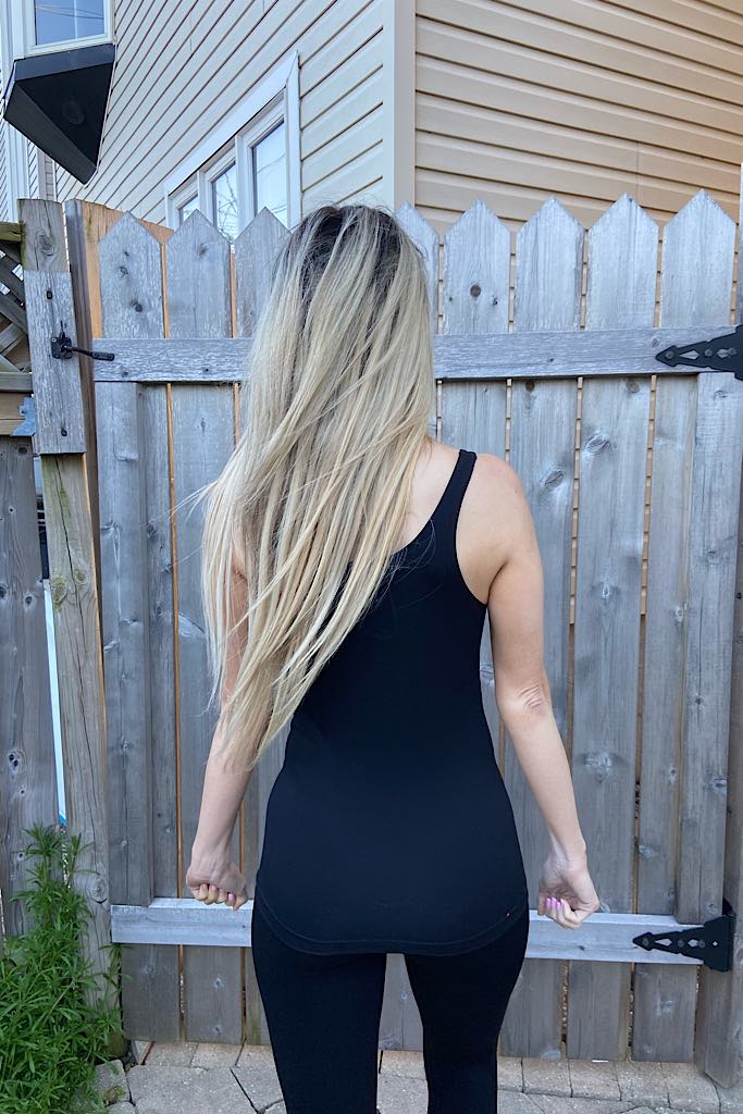 Amazing Compression Style Tank Tops-Black