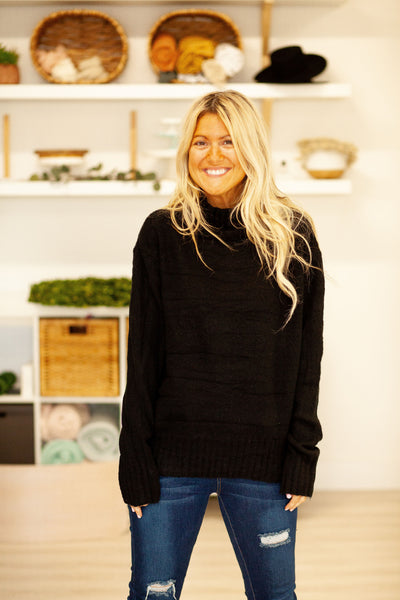 Black Beauty Knit Sweater