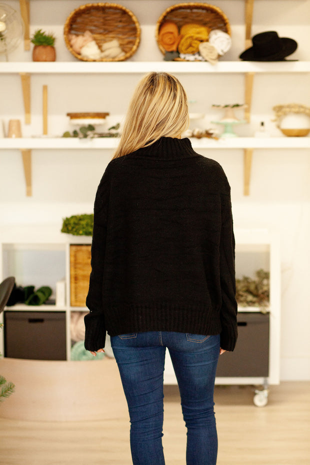 Black Beauty Knit Sweater