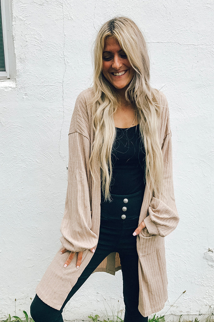 Button Back Babe Cardigan