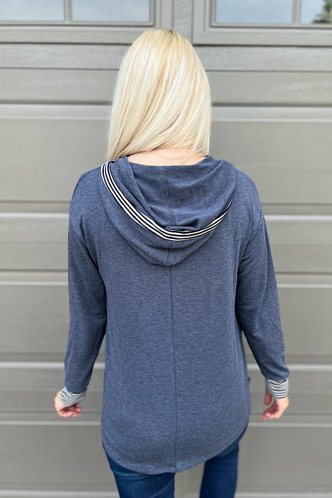 The Perfect Navy Sutton Hoodie-SALE