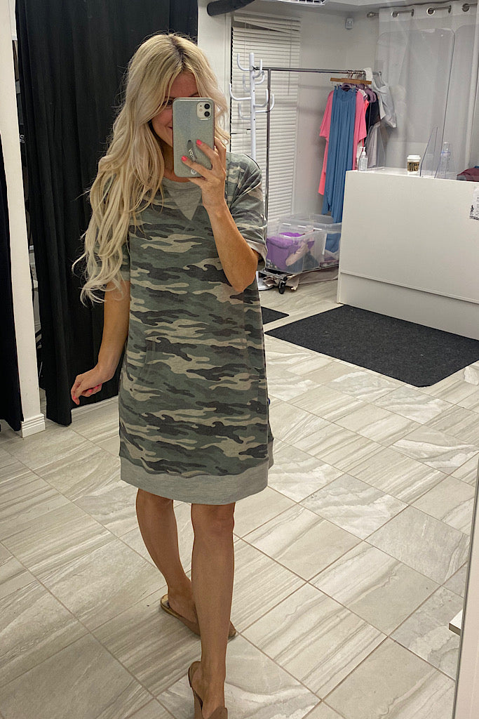 Camo Pocket Dreamer Dress