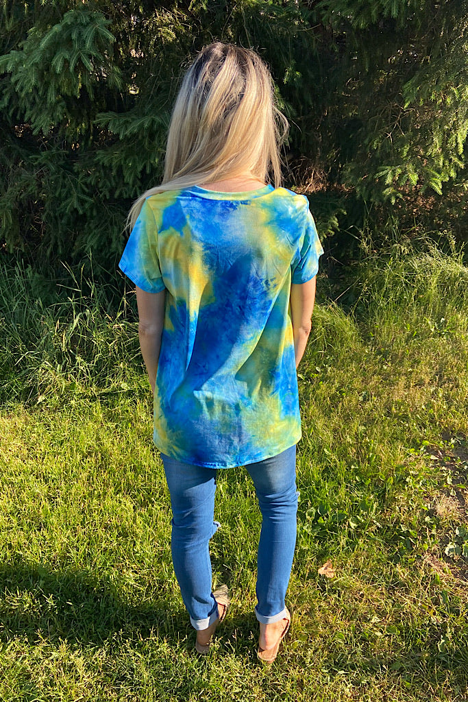 Dynamic Tie Dye Top