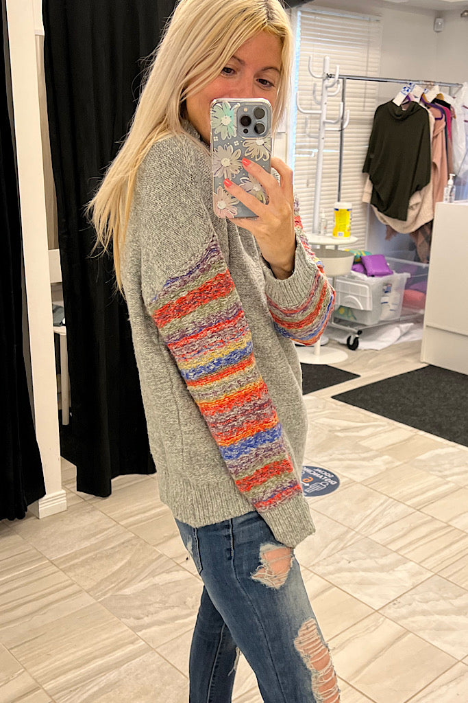 Serena Pop Of Colour Sweater-SALE
