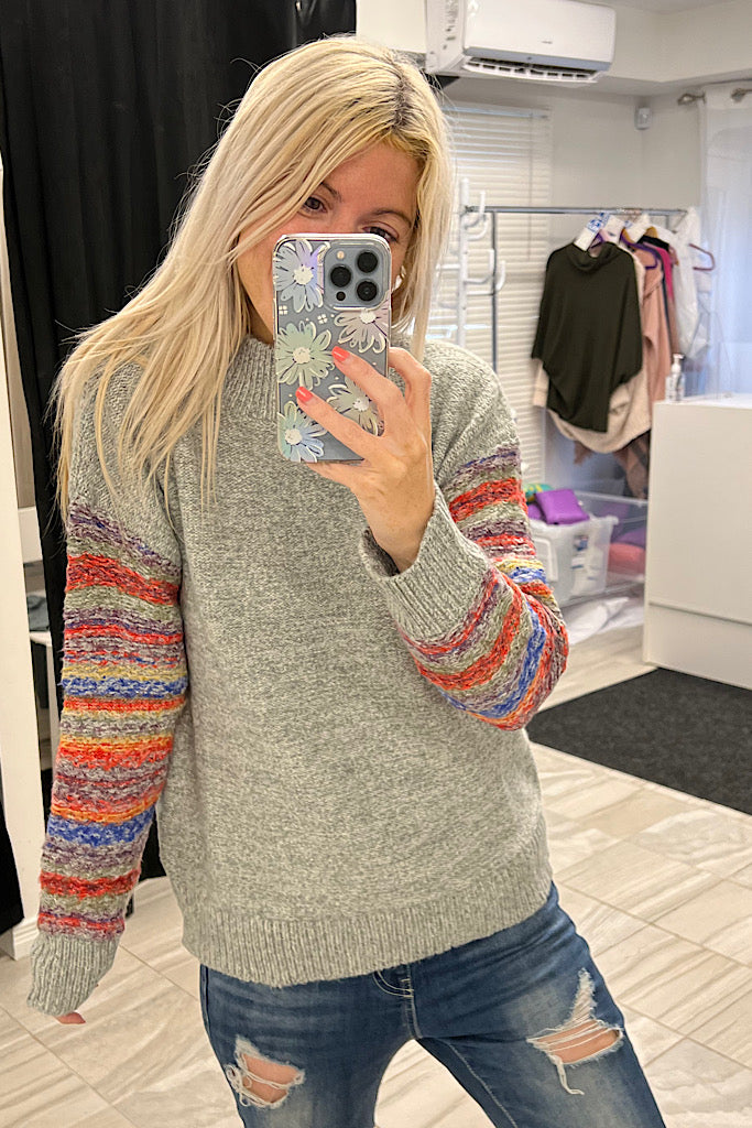 Serena Pop Of Colour Sweater-SALE