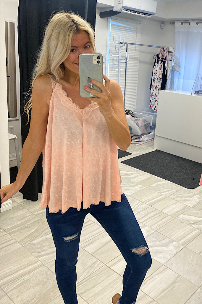 Lace Love Forever Elite Sleeveless Top-SALE