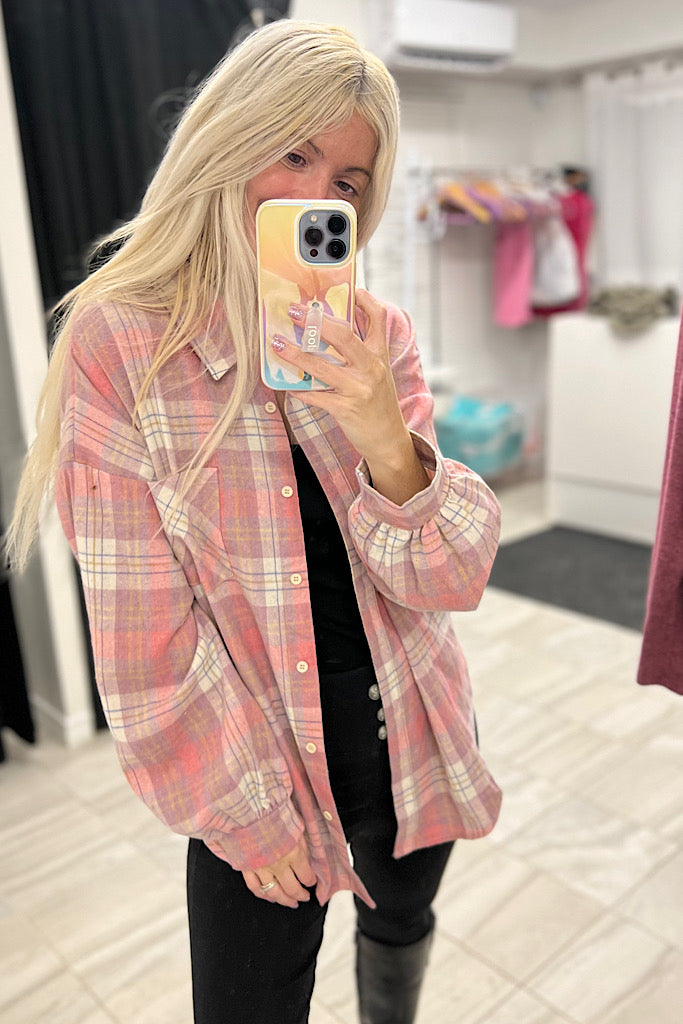 The Brooke Perfect Plaid Flannel Shirt