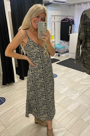 The Everything Animal Satin Dress-FLASH SALE