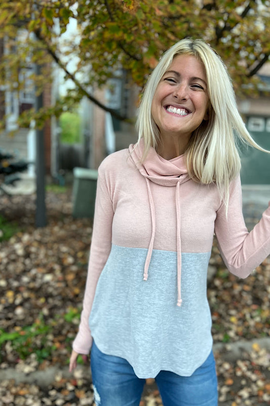 Pink Milkshake Drawstring Soft Top
