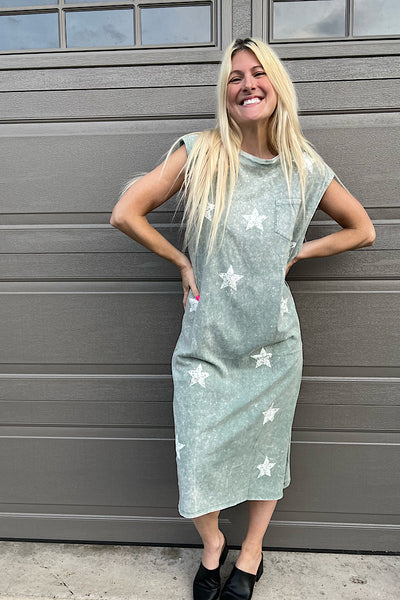 The Cathy Cotton Elite Star Nights Jersey Dress-SALE