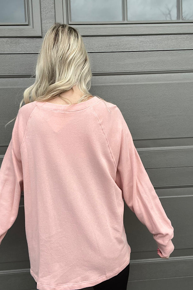 Dusty Pink Always Sweatshirt-SALE