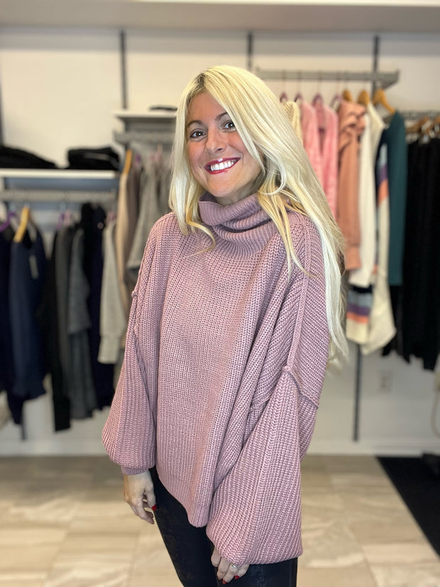 Beth Rose Chunky Crop Sweater