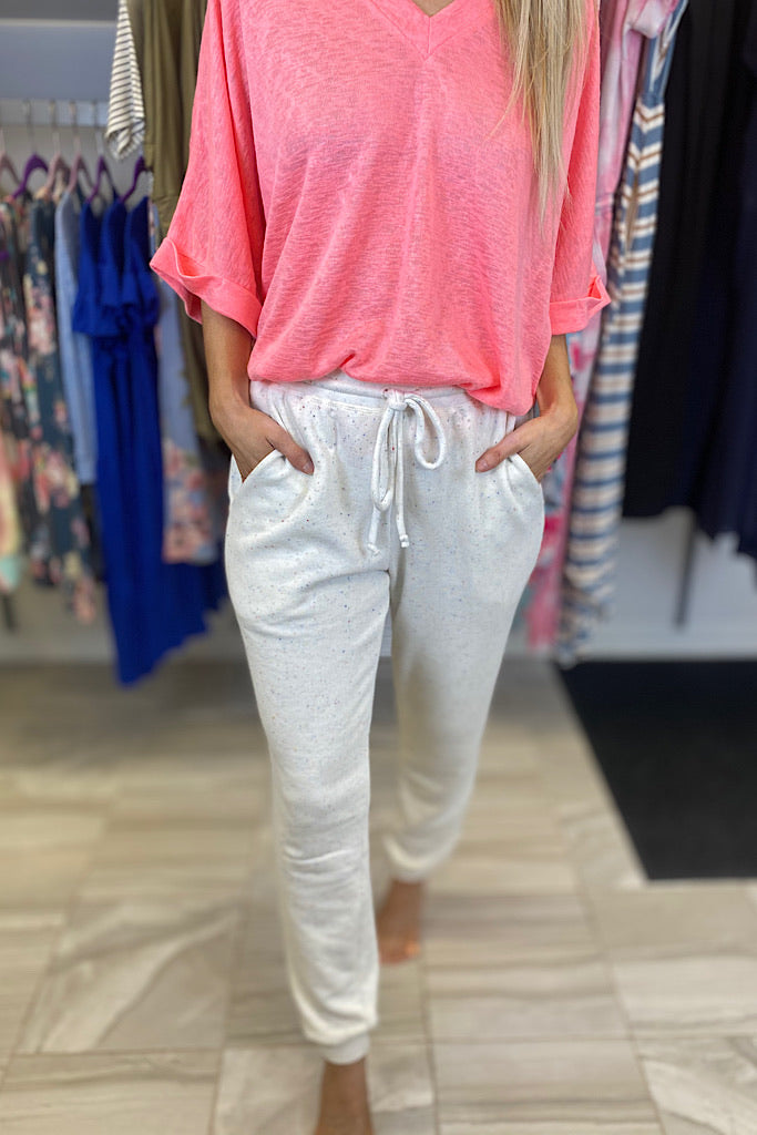 Confetti French Terry Joggers