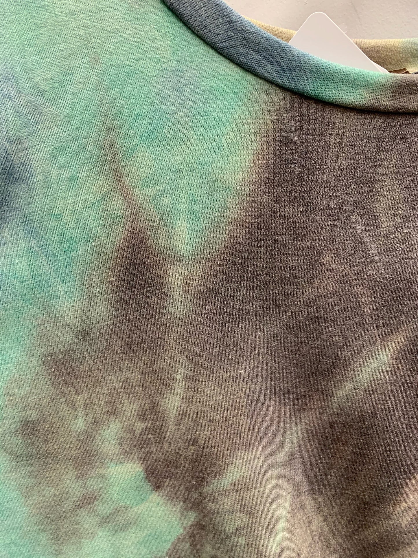 Teal Tie Dye Sweatshirt-Clearance