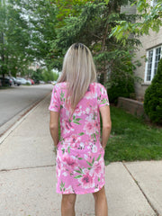 Pink Sweetness Floral Dress