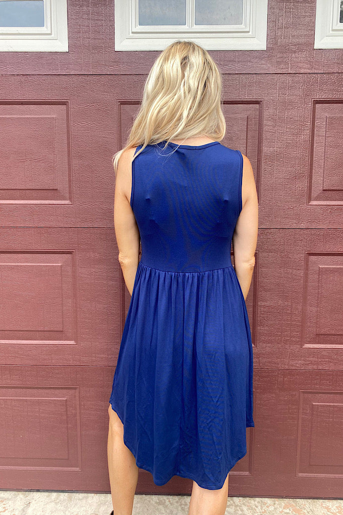 Estate Blue Midi Dress