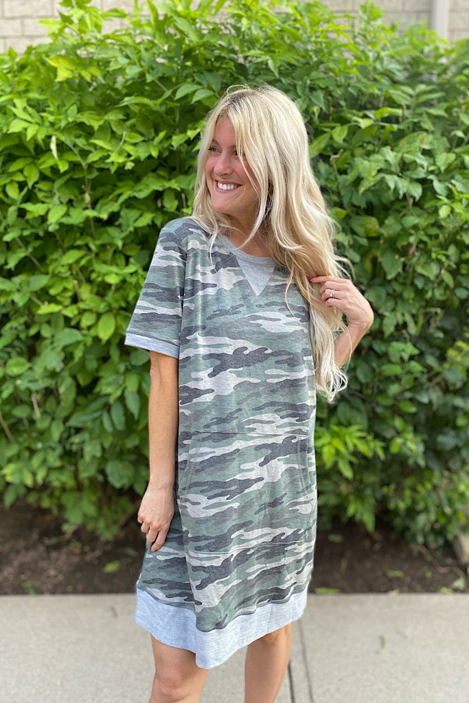 Camo Pocket Dreamer Dress