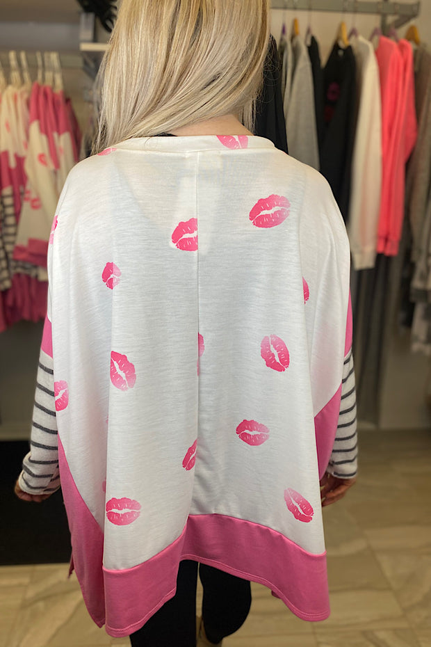 Your Everything Lips Boho Top