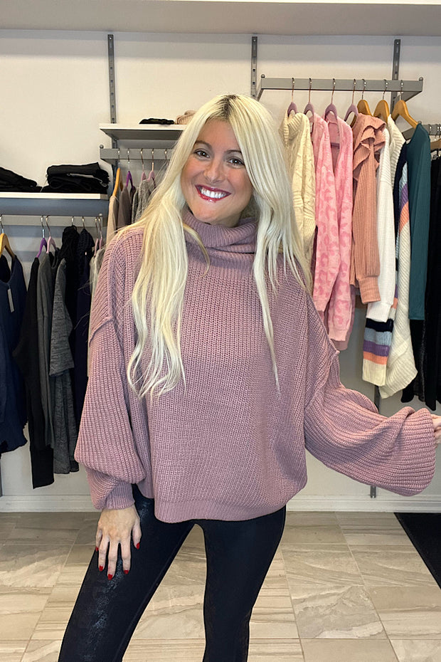 Beth Rose Chunky Crop Sweater