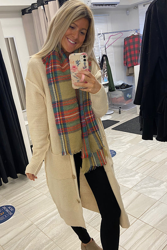 Elite Knit Open Cardigan