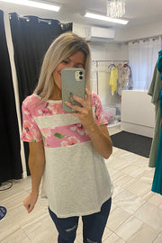 Princess Floral Pull Over Top