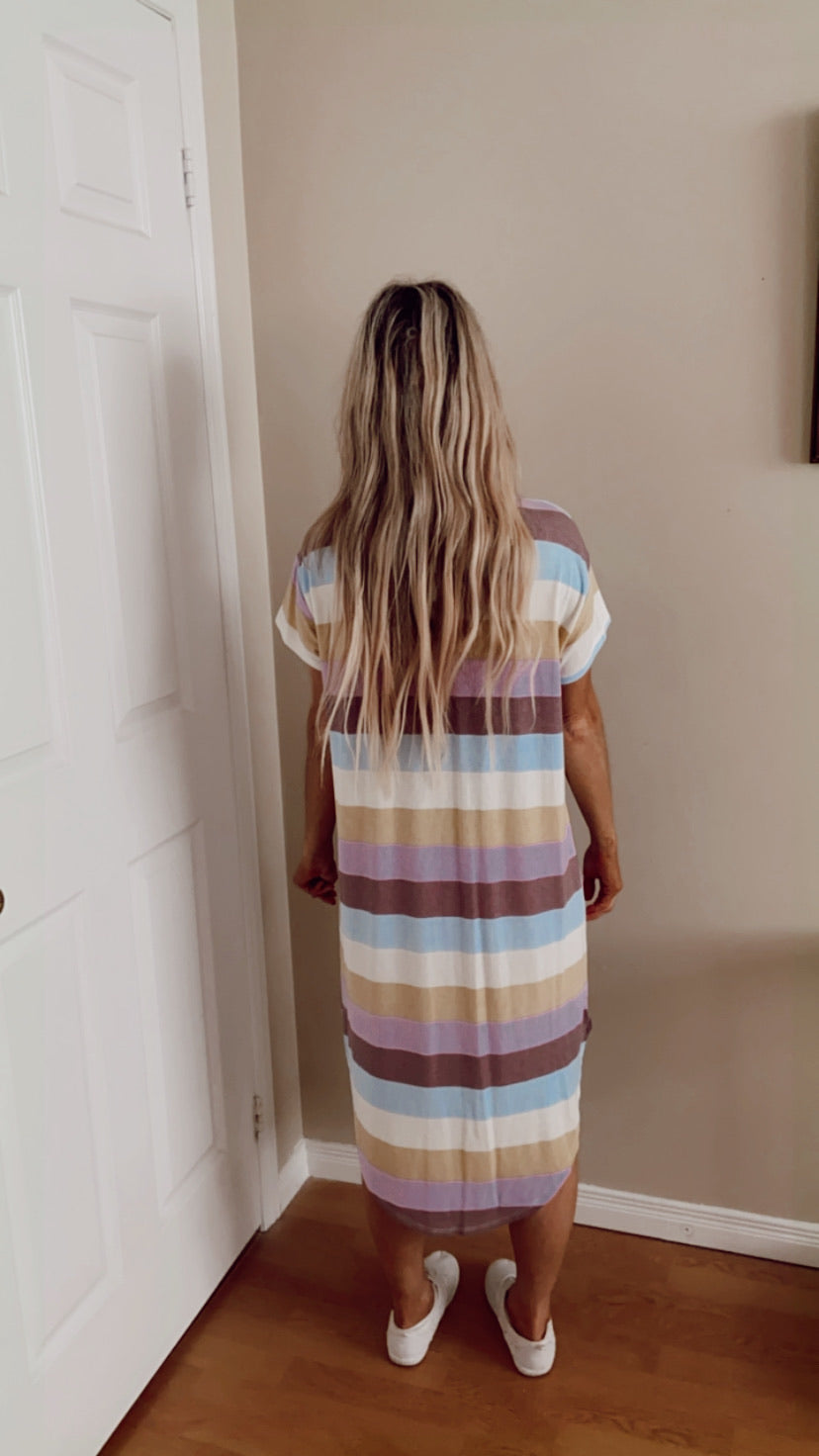 Kinsley Striped Dress- 2 New Colours