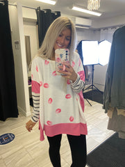 Your Everything Lips Boho Top