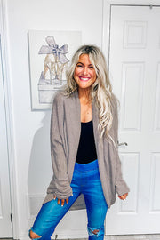 Waffle Dolman Cardigan